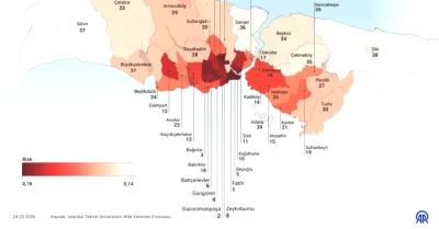 İstanbul'da Sel Riski Haritası Açıklandı! En Tehlikeli ve Güvenli İlçeleri Keşfedin